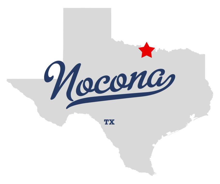 Nocona Map
